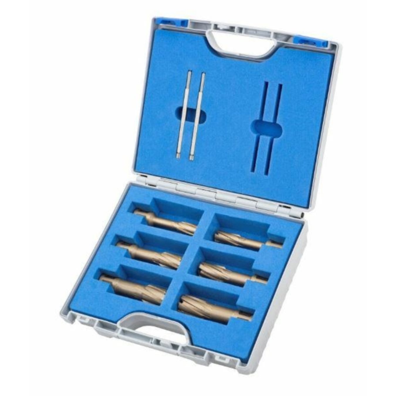 Zestaw wierteł rurowych Hard-Line55 6szt 13/16–1.1/16 + piloty Integra Tool