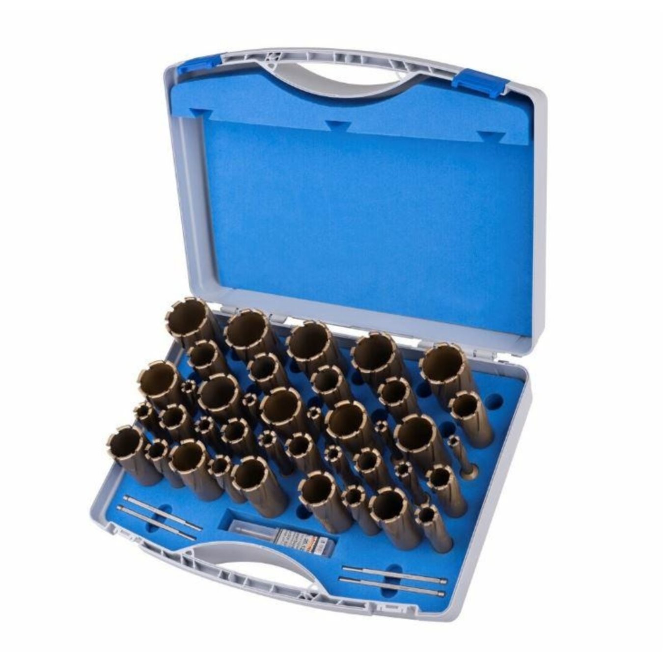 Zestaw wierteł rurowych Hard-Line55 39szt. 12-50 + piloty Integra Tools