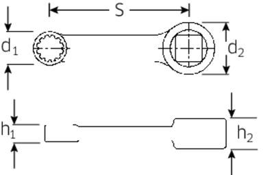 Specjalna końcówka 3/8" 7mm=7/32" SPLINE DRIVE STAHLWILLE