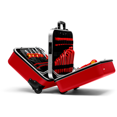 Walizka narzędziowa "BIG Twin Move RED" dla elektryków 98 99 15 KNIPEX