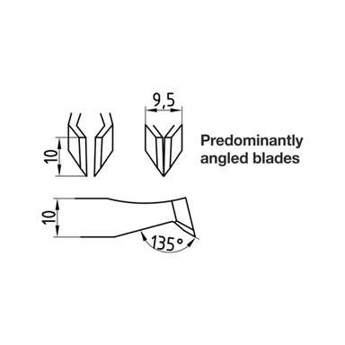 Pincety do cięcia 92 11 01 KNIPEX
