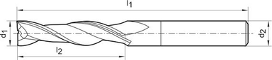 Czop prowadzacy, chlodzenie wewnetrzne, wielkosc 1, 9,9mm GFS