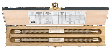 Zestaw odtwarzaczy gwintów dwustronnych BSF 3/16-3/4 BSW 3/8-1 BAHCO