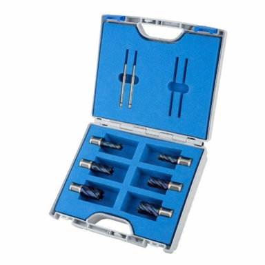 Zestaw wierteł rurowych Blue-Drill Line40 6 szt. Quick-In 14-26, piloty,  |