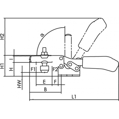 Docisk szybkomoc.poziomy 6830 ESD wlk.1 AMF