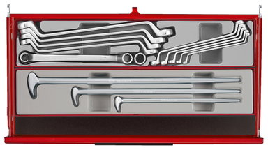 Wózek narzędziowy TKS26R1033T PRO35TM wraz z zestawem narzędzi Teng Tools