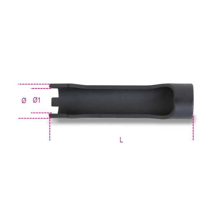 Nasadka specjalna 1/2''do nakrętek wieńcowych korpusu wtryskiwacza 30 mm, 960L Beta