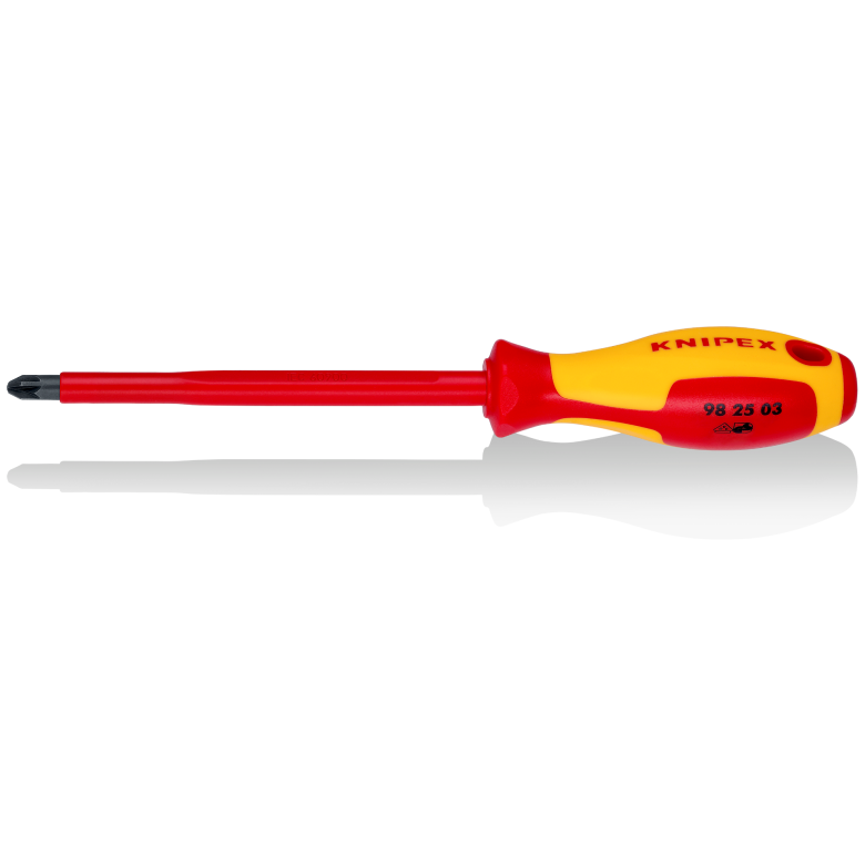 Wkrętak do śrub z gniazdem krzyżowym 98 25 03 Pozidriv® KNIPEX