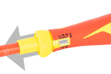 Zestaw wkrętaka dynamometrycznego VDE 1000V TTVSD09 Teng Tools