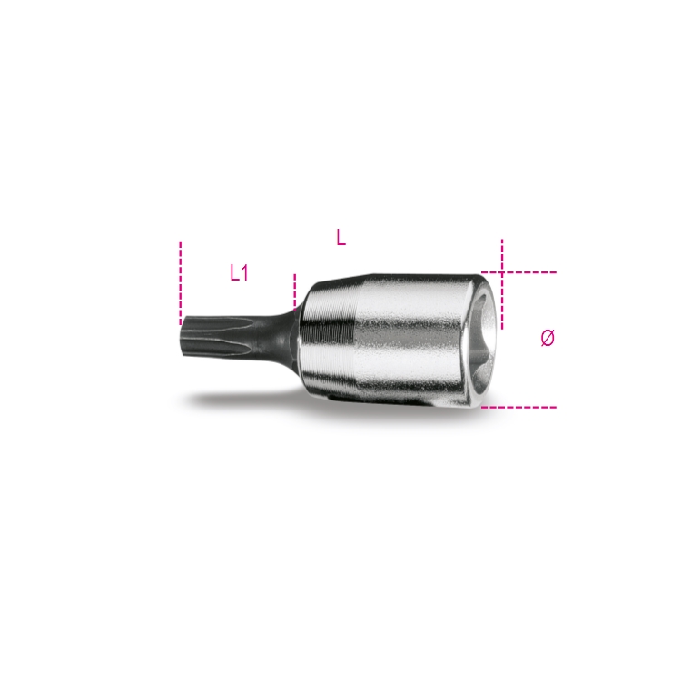 Nasadka trzpieniowa 1/4" 5-ramienna PT27, 900PT Beta