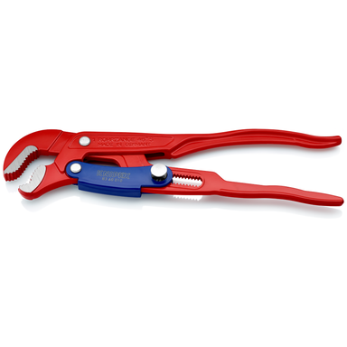 Klucz nastawny do rur ze szczękami typu S 83 60 010 Z przyciskiem szybkiej regulacji KNIPEX