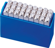 Zest.znacznikow liter. niklow,wysok. czcionki 4mm TURNUS