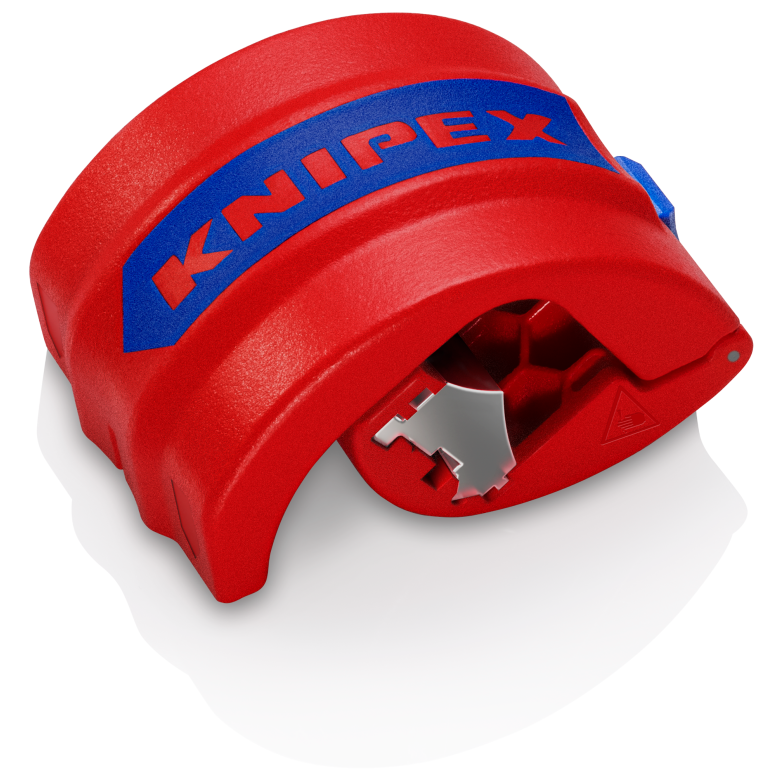 KNIPEX BiX® 90 22 10 BK Obcinak do rur z tworzywa sztucznego i tulejek uszczelniających KNIPEX