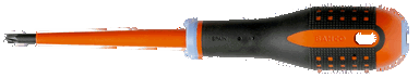 Wkrętak izolowany ERGO SLIM kombinowany do śrub 6.0/PZ2 x 100 mm BAHCO