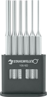 Zestaw wybijaków 6-częściowy w stojaku STAHLWILLE