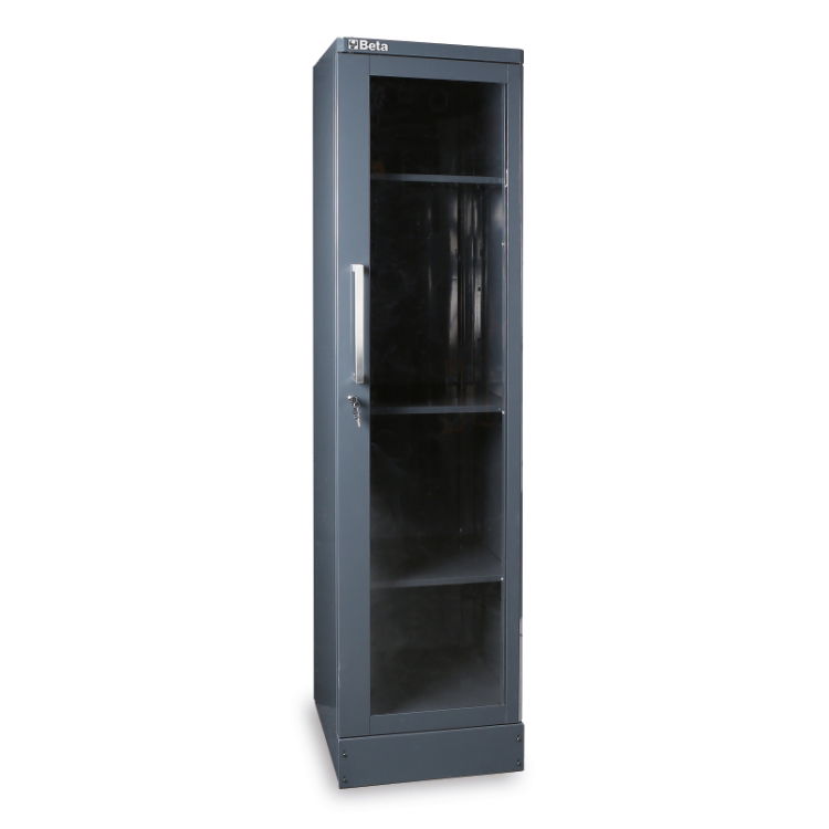 Szafa 1-drzwiowa RSC55 3 półki 2000x500x500 mm, szara, 5500/C55AT1 Beta