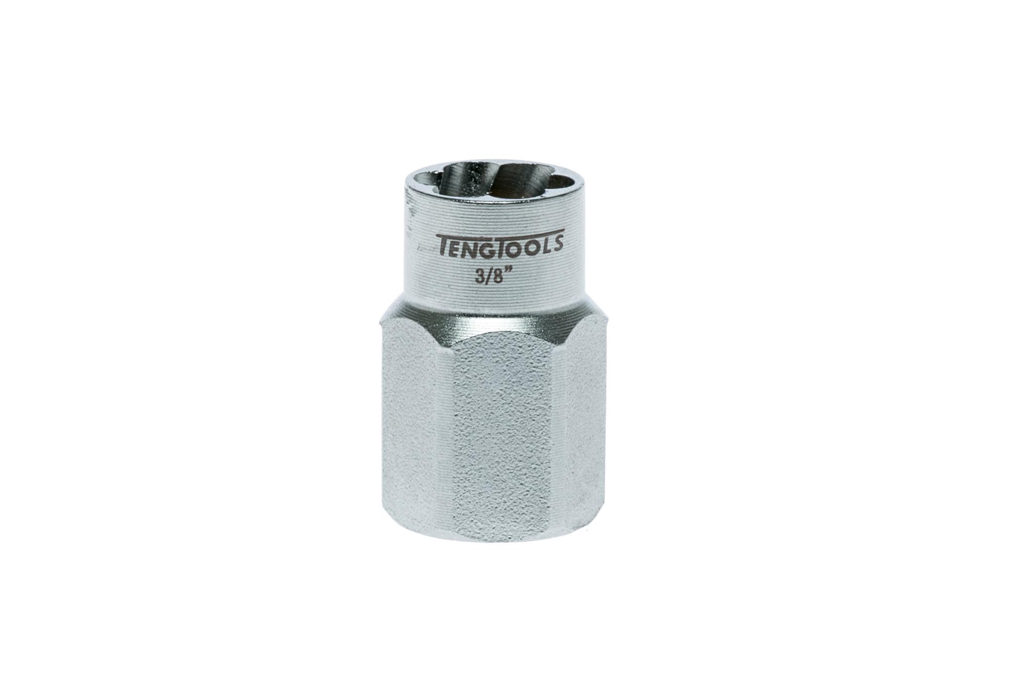 Sześciokątne nasadki odkręcające z chwytem kwadratowym 3/8" 3/8" Teng Tools