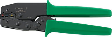 Szczypce zaciskowe do końcówek kablowych 220 mm STAHLWILLE
