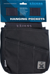 Torby wiszące (para), PES, czarne