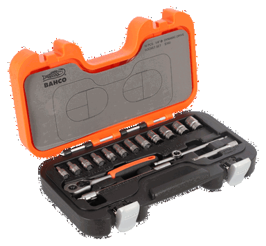 Zestaw nasadek 1/4", 16 elementów BAHCO