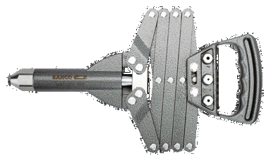 Nitownica rozkładana 3-6,4 mm BAHCO