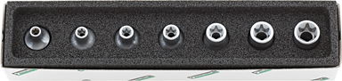 Zestaw nasadek 3/8" TORX E5-E14, 7-el. w opak.kartonowym STAHLWILLE