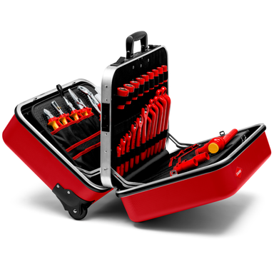 Walizka narzędziowa "BIG Twin Move RED" dla elektryków 98 99 15 KNIPEX