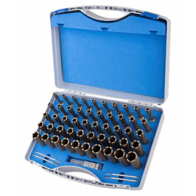 Zestaw wierteł 50 szt. Hard-Line40 13-32 + piloty Integra Tools