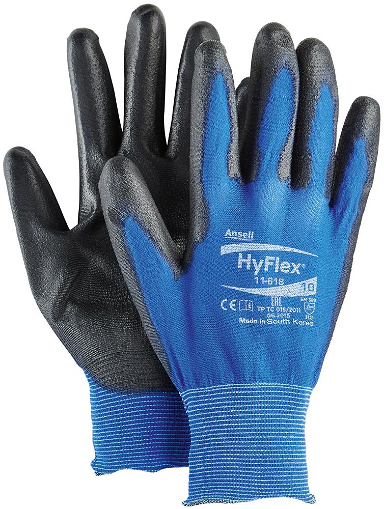 Rękawice montażowe HyFlex 11-618, rozmiar 9 Ansell