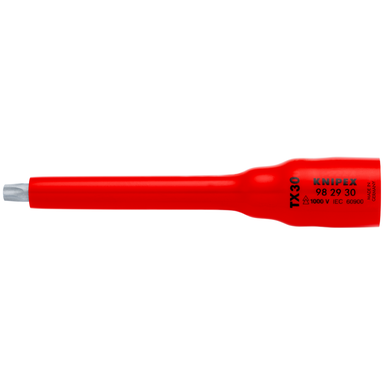 Nasadka sześciokątna (podwójny profil sześciokątny) 98 29 30 Do TX30 KNIPEX