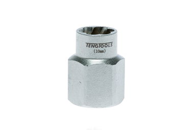 Sześciokątne nasadki odkręcające z chwytem kwadratowym 3/8" 10 mm Teng Tools