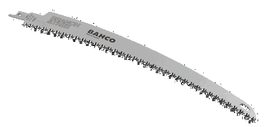 Ostrze piły szablastej zakrzywione 350 mm 5 Z/C BAHCO