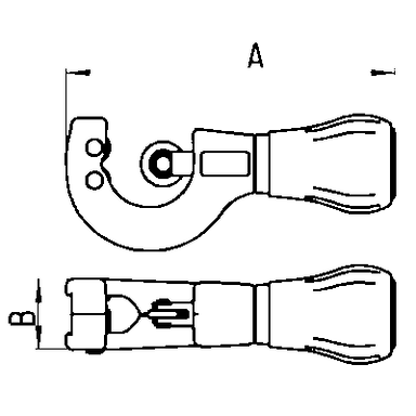 Ucinak do rur 12-76 mm BAHCO