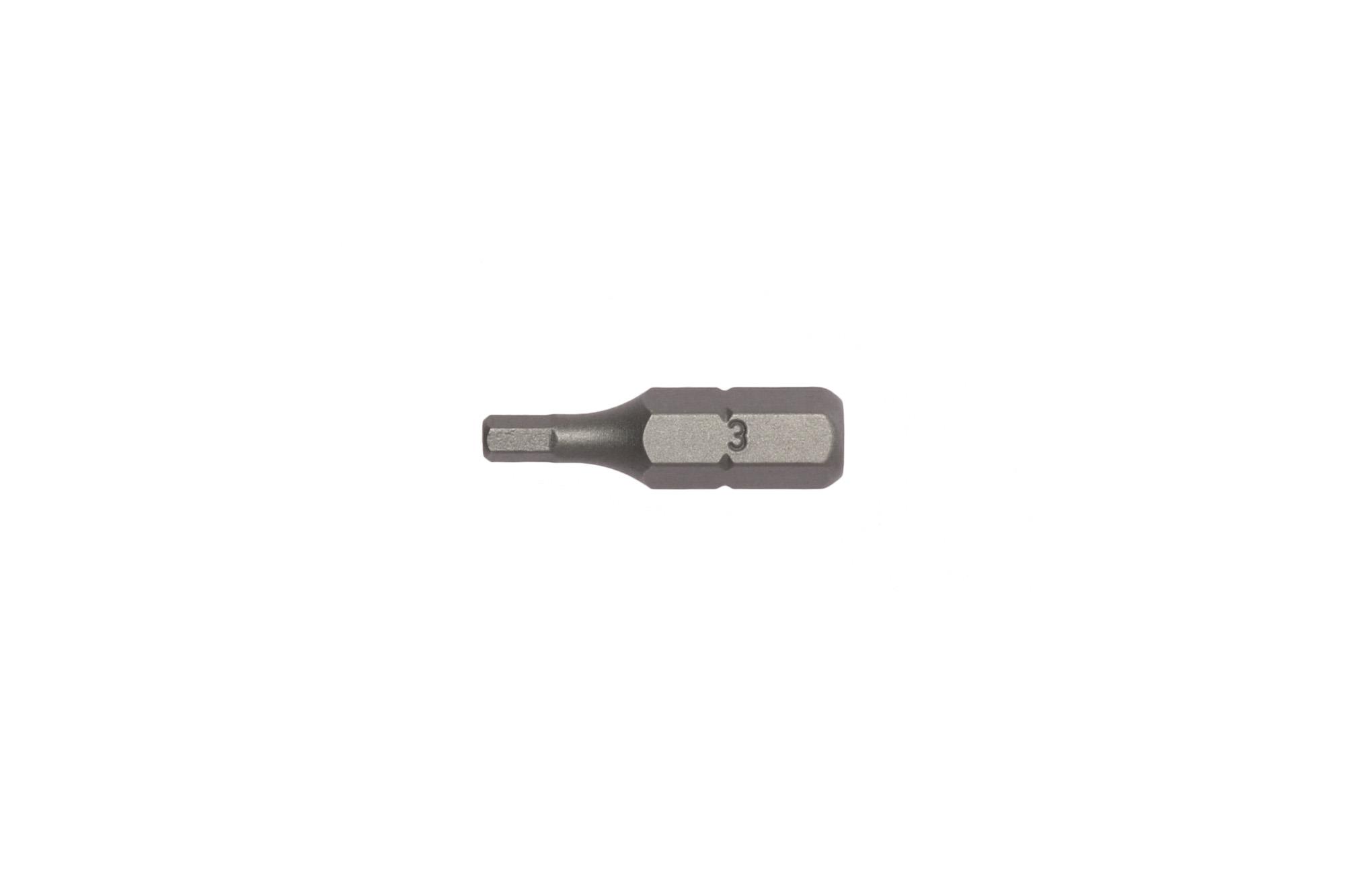 Grot do gniazd 6-kątnych 3 mm HEx długość 25 mm Teng Tools