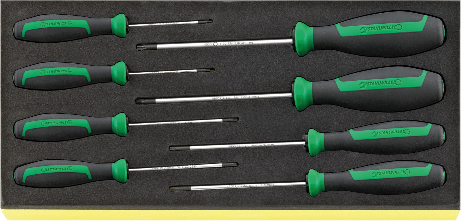 Zestaw TCS 1/3 wkrętaków TORX T8-T30, 8-częściowy STAHLWILLE