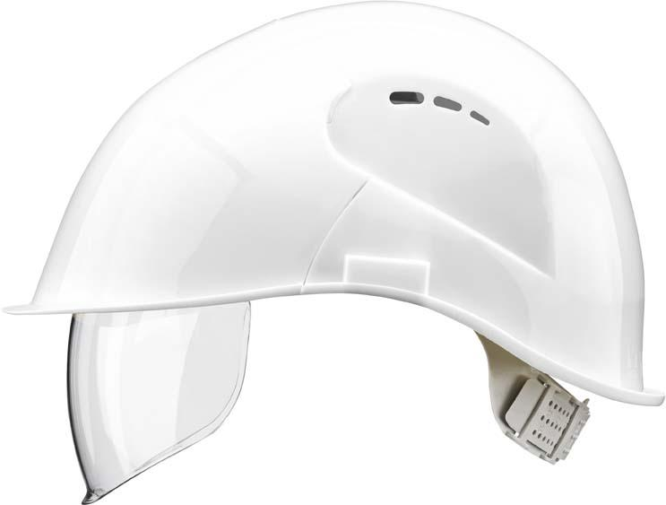 Kask ochronny VisorLight, biały sygnałowy