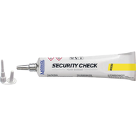 Marker Security-Check lakier zabezpieczający, żółty