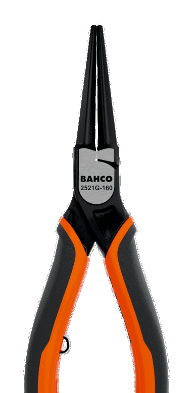 Szczypce ERGO™ okrągłe, samootwierające, dwukomponentowe, fosforanowe 140 mm BAHCO