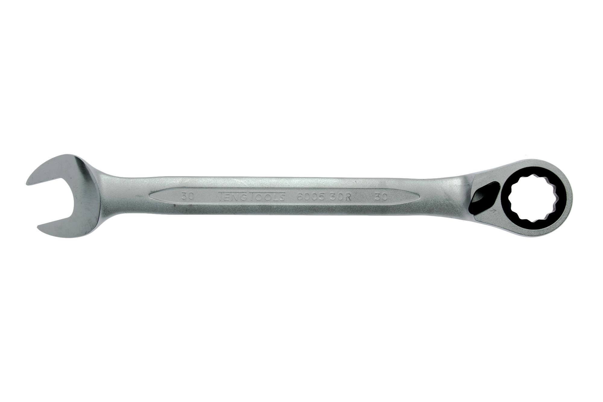 Klucz płasko-oczkowy z zapadką 30 mm Teng Tools