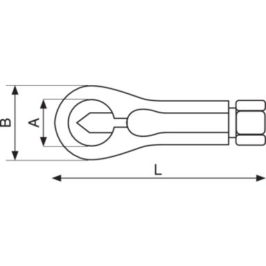 Ściągacz mechaniczny do nakrętek M16 BAHCO