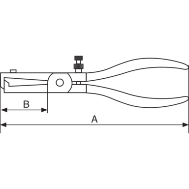 Szczypce do zdejmowania izolacji 160mm AL-BR BAHCO