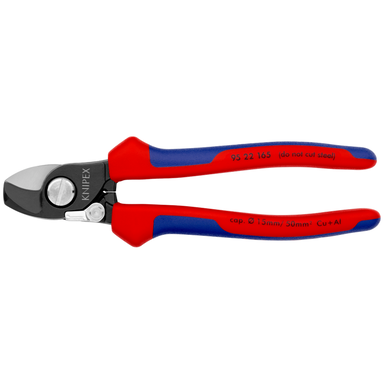 Nożyce do kabli 95 22 165 Ze sprężyną rozwierającą KNIPEX