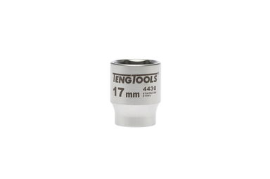 Nasadka 6-kątna nierdzewna z chwytem 3/8" 17 mm Teng Tools