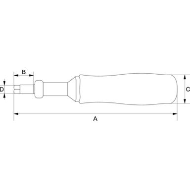 Wkrętak dynamometryczny 10-120 cNm 1/4 in BAHCO