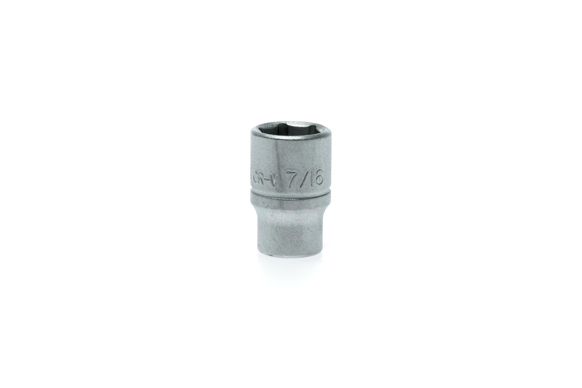 Nasadka 6-kątna calowa z chwytem 1/4" 7/16" Teng Tools