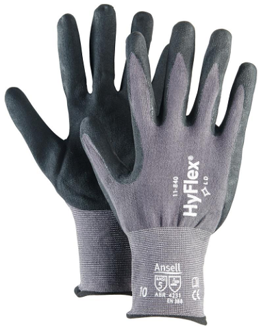 Rękawice montażowe HyFlex 11-840, rozmiar 9 Ansell