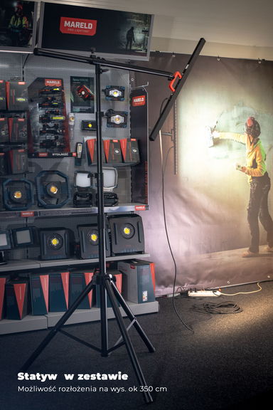 Lampa robocza ALTAIR 5000 wraz ze statywem Mareld