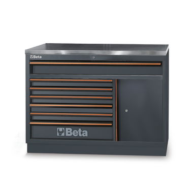 Moduł stały z 7 szufladami systemu C45PRO, 4500/C45PRO/M7A/X Beta