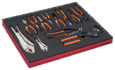 Zestaw szczypiec 12 elementów MIX PLIERS 3 BAHCO