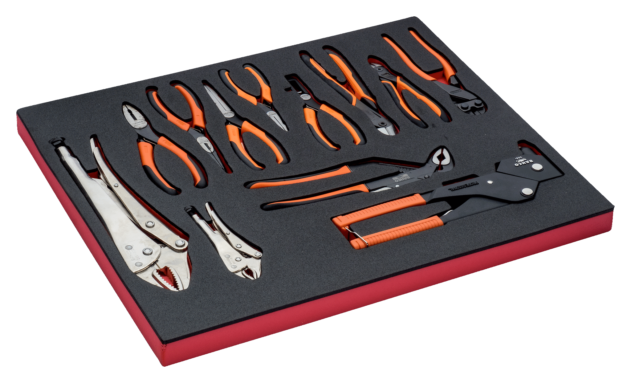 Zestaw szczypiec 12 elementów MIX PLIERS 3 BAHCO